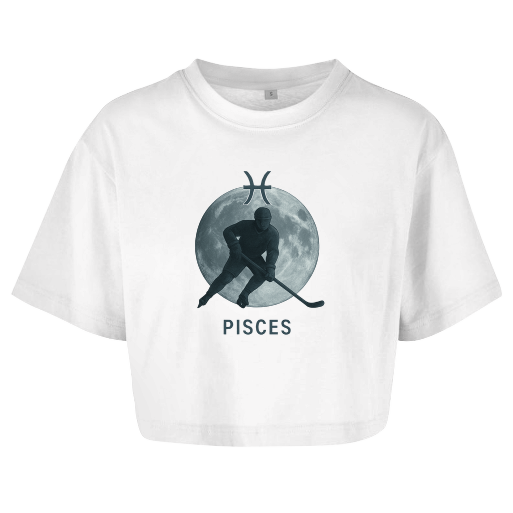 Ladies Crop Top STERNZEICHEN PISCES / FISCH