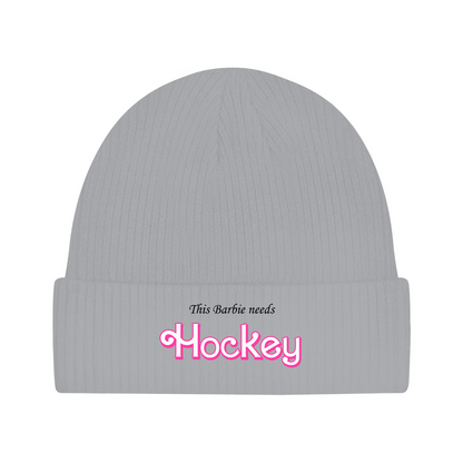 Beanie BARBIE NEEDS HOCKEY