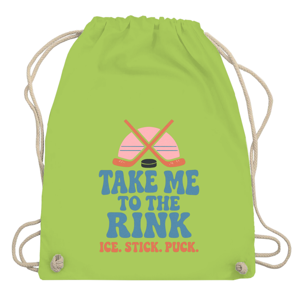 Turnbeutel TAKE ME TO THE RINK