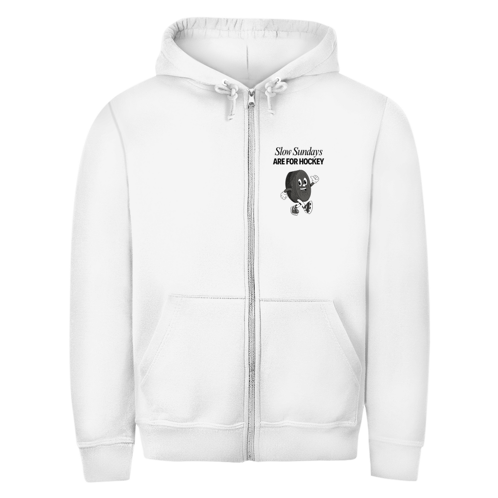 Unisex Zipper SLOW SUNDAYS (front&back)