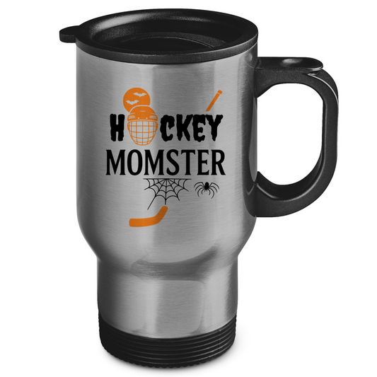 Edelstahl-Thermobecher HALLOWEEN HOCKEY MOMSTER