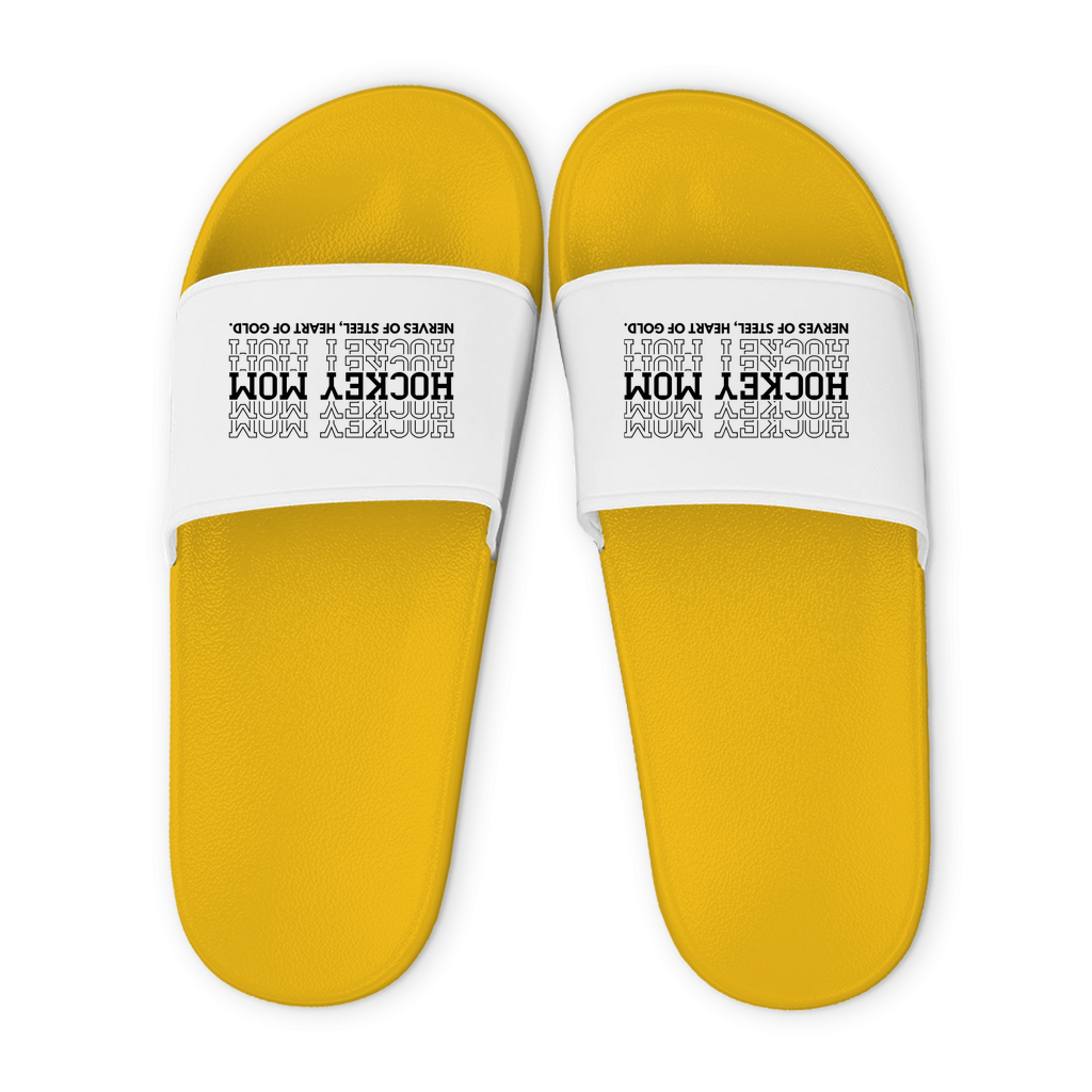 Badelatschen HOCKEYMOM NERVES & HEART