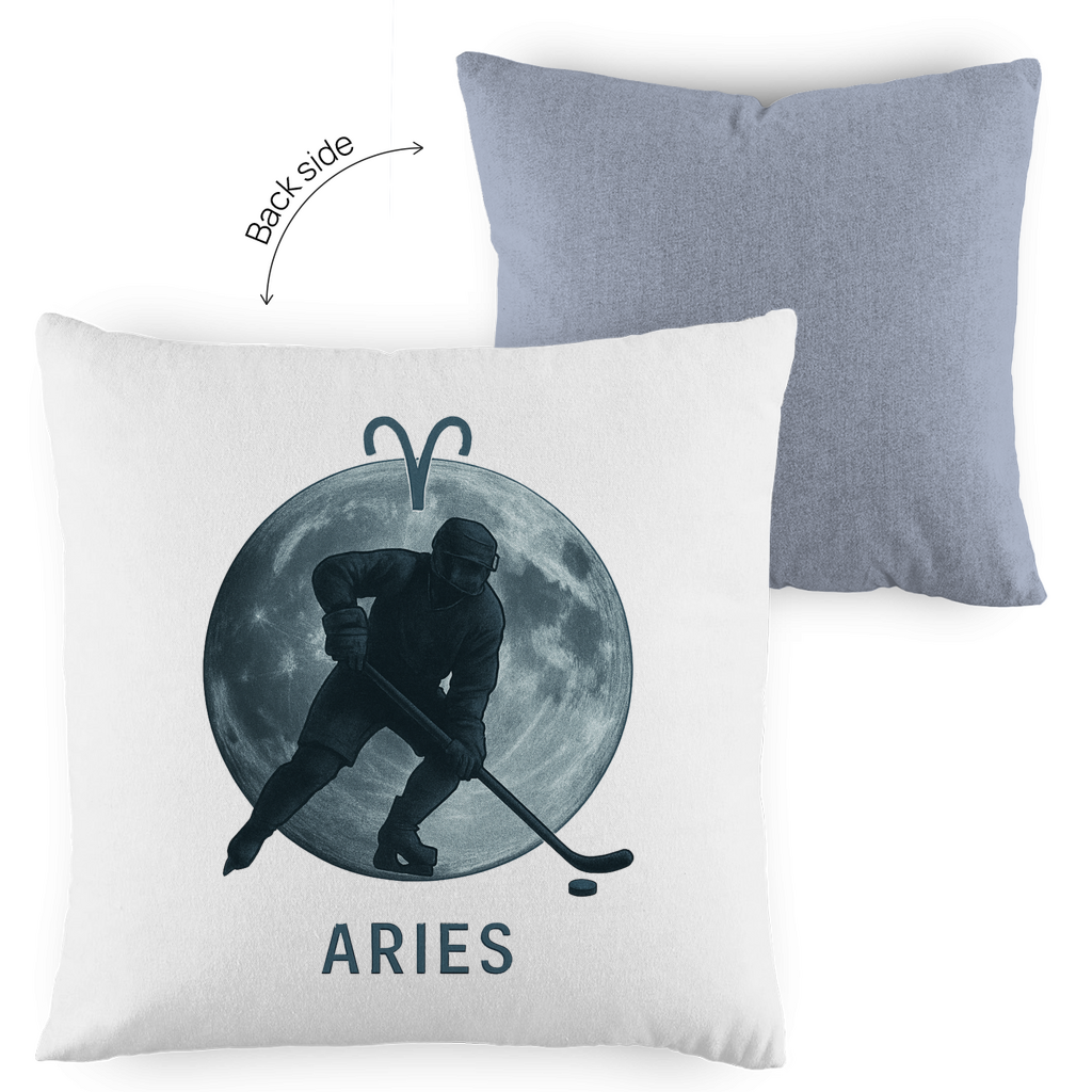 Kopfkissen zweifarbig STERNZEICHEN ARIES / WIDDER