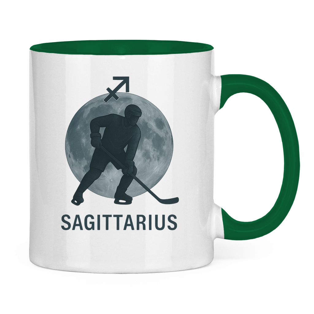 Tasse zweifarbig STERNZEICHEN SAGITTARIUS / SCHÜTZE