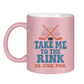 Glitzertasse TAKE ME TO THE RINK