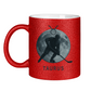 Glitzertasse STERNZEICHEN TAURUS / STIER