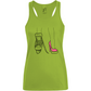 Ladies Tank Top SKATES & HEELS