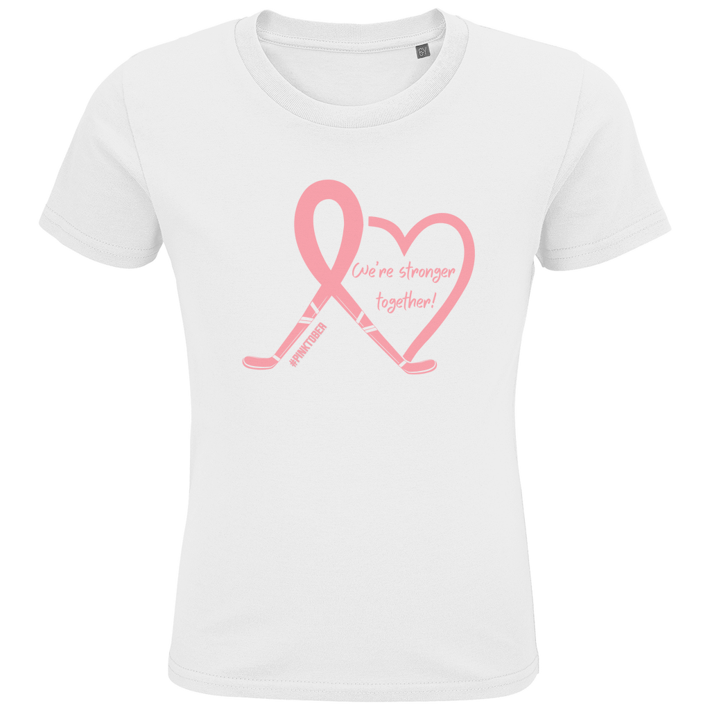 Kids T-Shirt PINKTOBER STRONGER TOGETHER