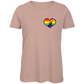 Ladies T-Shirt RAINBOW SKATE HEART