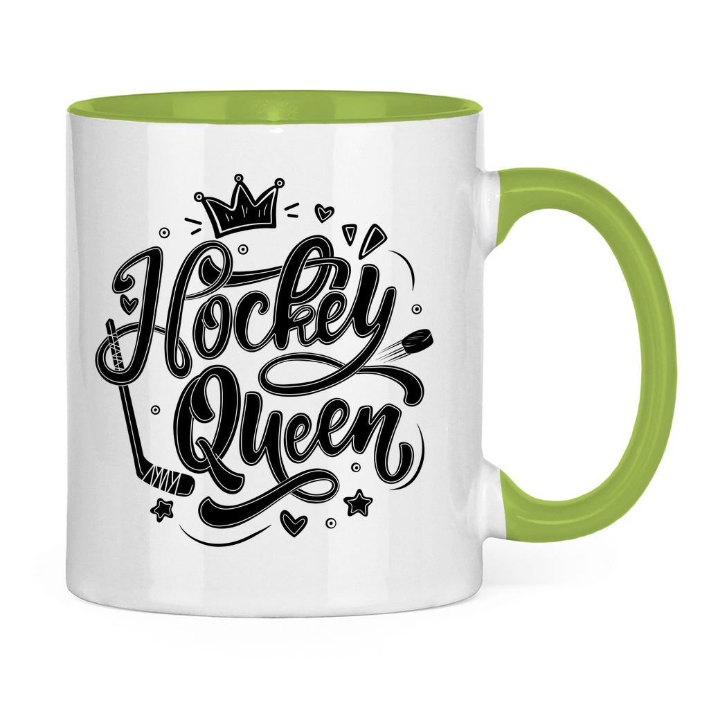 Tasse zweifarbig HOCKEYQUEEN II