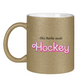 Glitzertasse BARBIE NEEDS HOCKEY