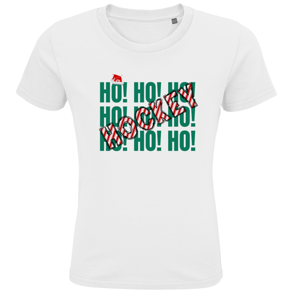 Kids T-Shirt HO HO HOCKEY