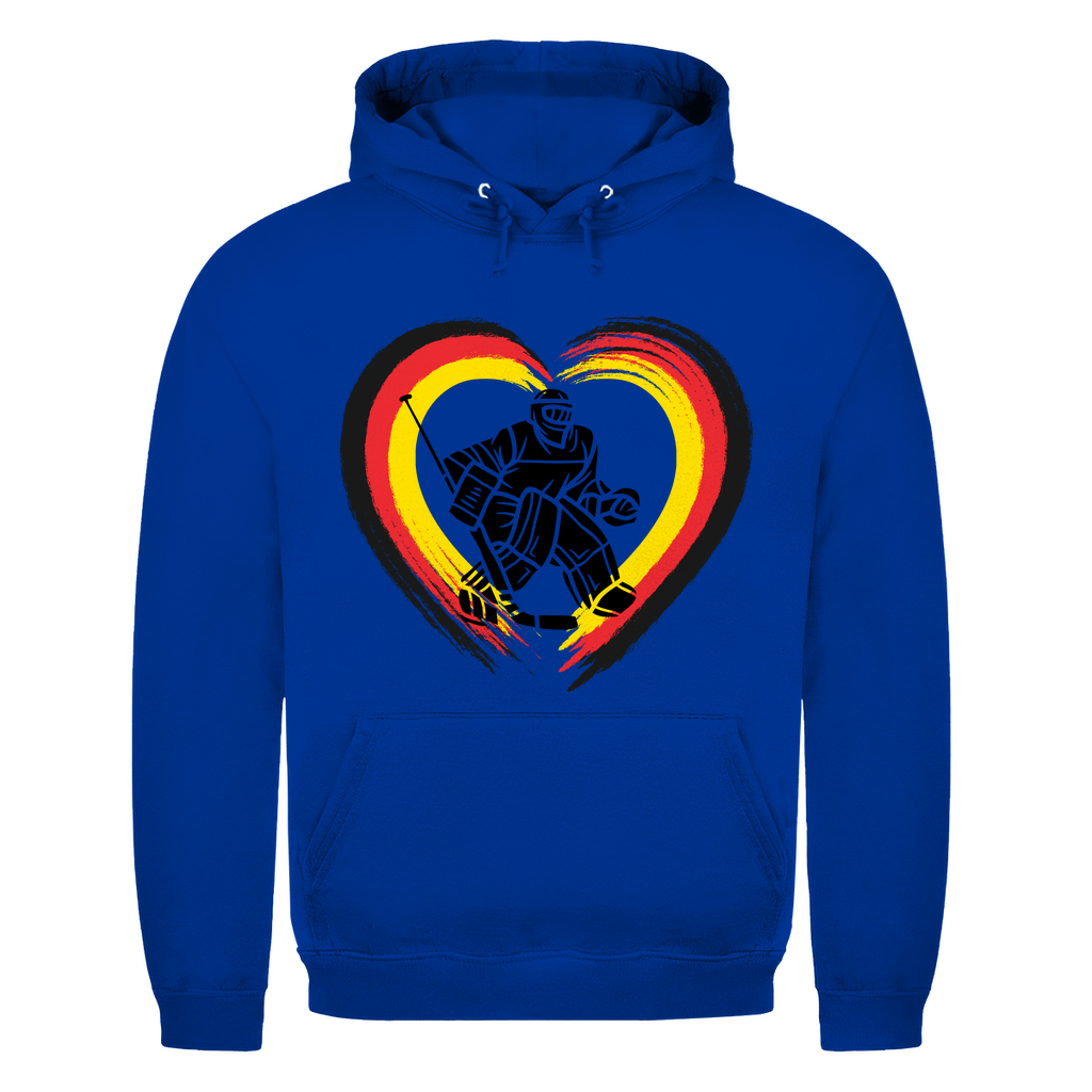 Unisex Hoodie HEART GERMANY GOALIE