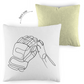 Kopfkissen zweifarbig HOCKEYBUNNY