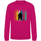 Kids Sweatshirt COLOURFUL HOCKEY GOALIE