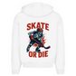 Oversize Zipper HALLOWEEN SKATE OR DIE (front&back)