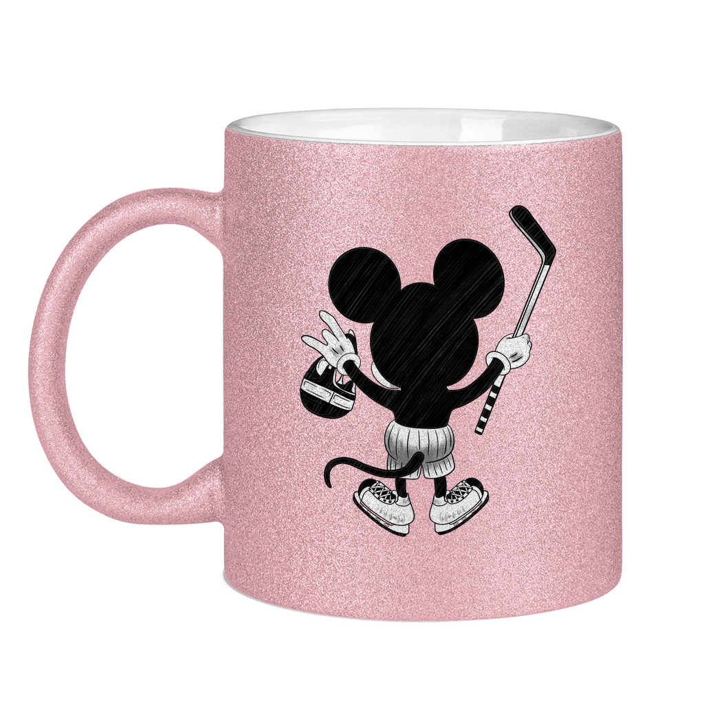 Glitzertasse HOCKEYMOUSE