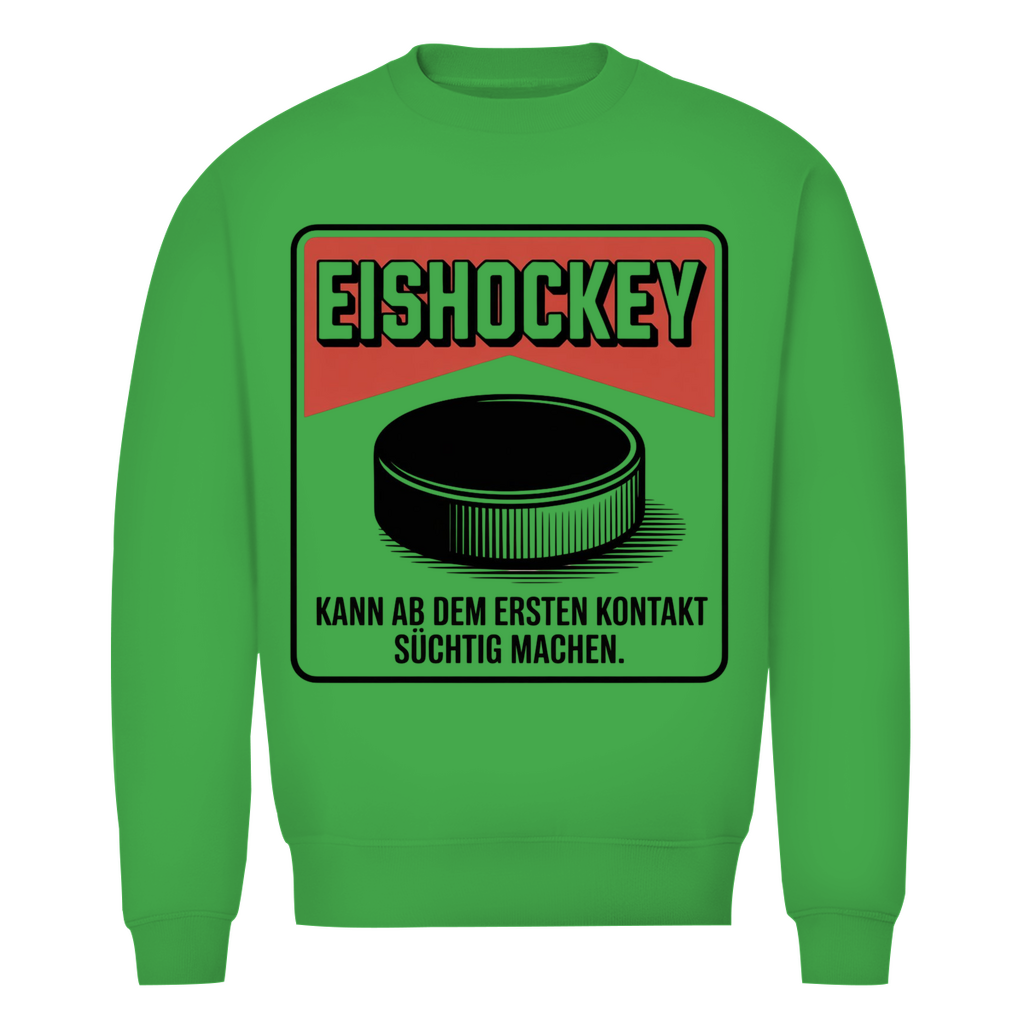 Unisex Sweatshirt  EISHOCKEY ZIGARETTENSCHACHTEL