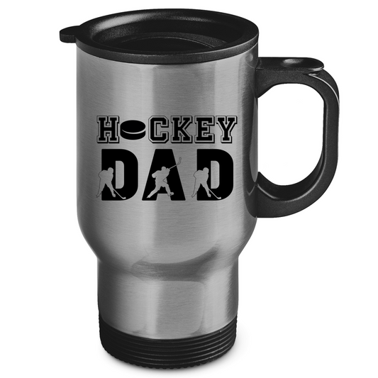Edelstahl-Thermobecher HOCKEYDAD SPIELER