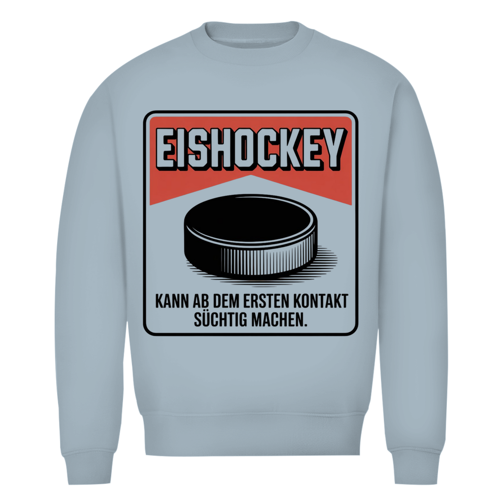 Unisex Sweatshirt  EISHOCKEY ZIGARETTENSCHACHTEL
