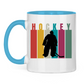 Tasse zweifarbig COLOURFUL HOCKEY GOALIE