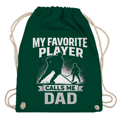 Turnbeutel HOCKEYDAD FAVORITE PLAYER