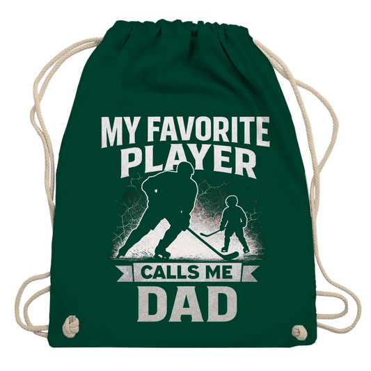 Turnbeutel HOCKEYDAD FAVORITE PLAYER