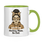 Tasse zweifarbig HOCKEY MOM - NO CHILL