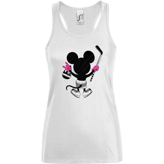 Damen Tank Top HOCKEYMOUSE PINK