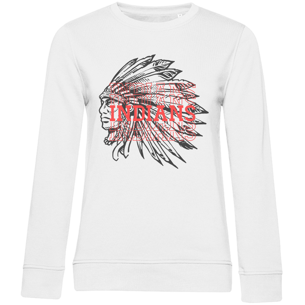 Ladies Sweatshirt INDIANS HEAD