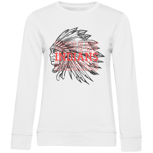 Ladies Sweatshirt INDIANS HEAD