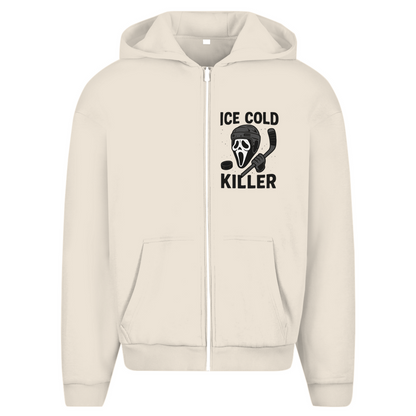 Oversize Zipper ICE COLD KILLER (front&back)