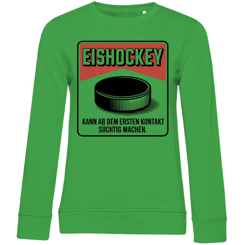 Ladies Sweatshirt EISHOCKEY ZIGARETTENSCHACHTEL
