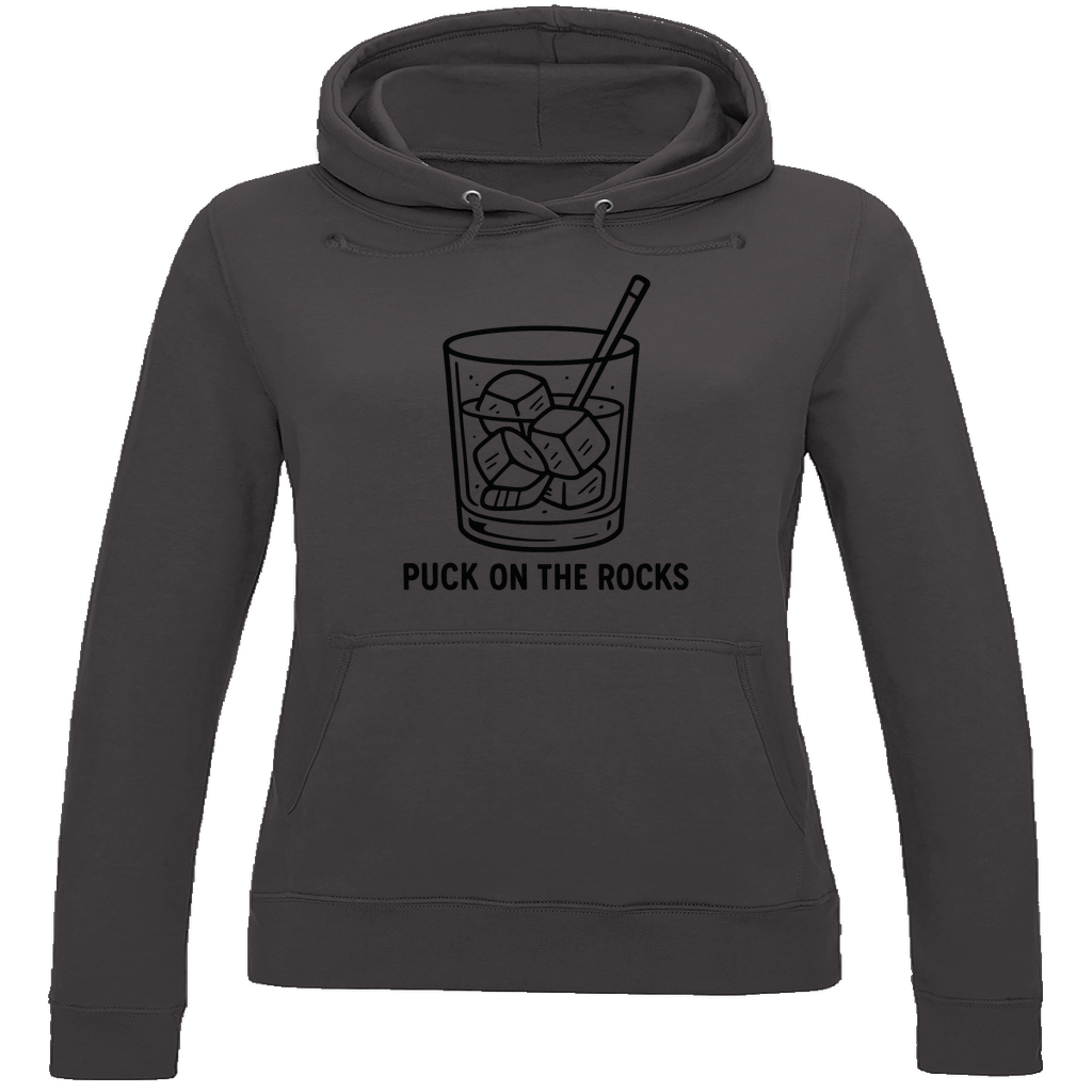 Ladies Hoodie PUCK ON THE ROCKS