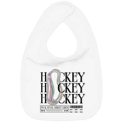 Kinder Bio Lätzchen  HOCKEY MODERN (back)