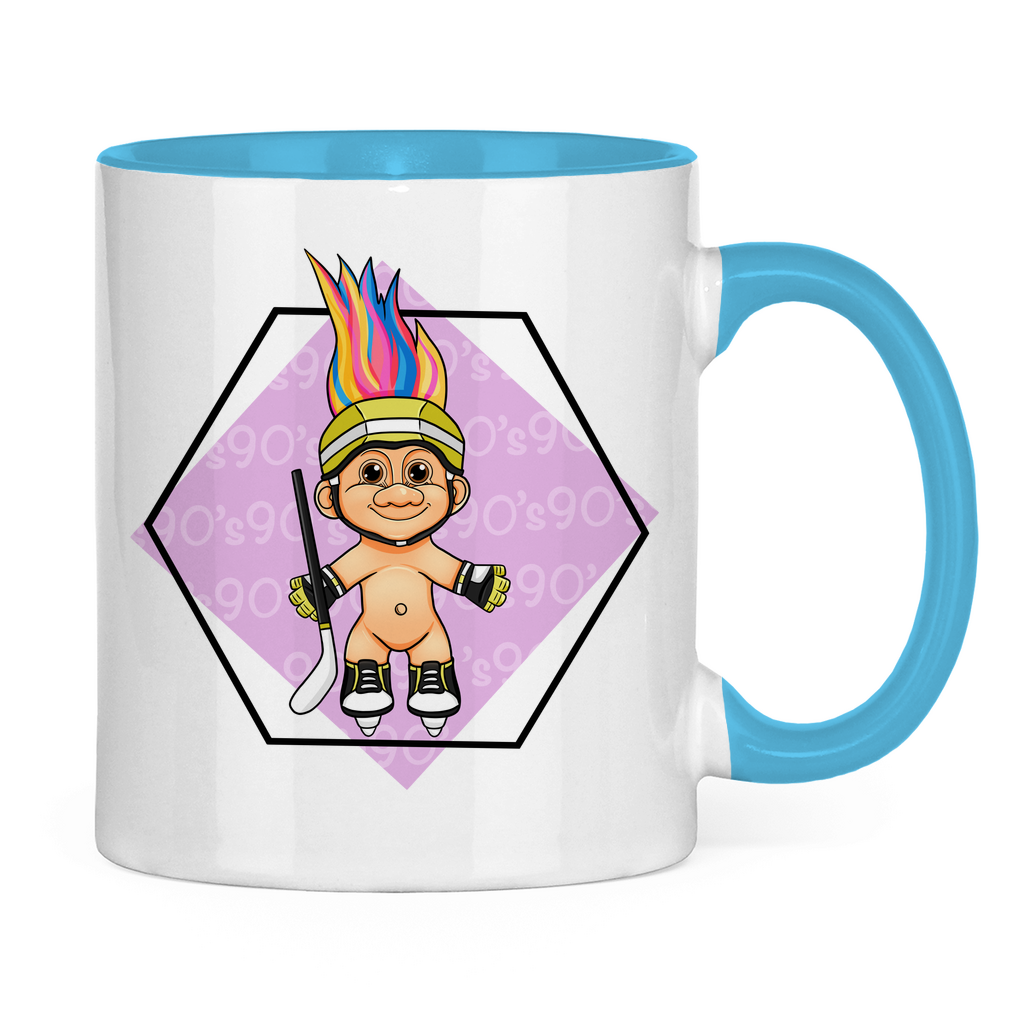 Tasse zweifarbig HOCKEYTROLL