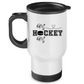 Edelstahl-Thermobecher HOCKEY MOM HEART