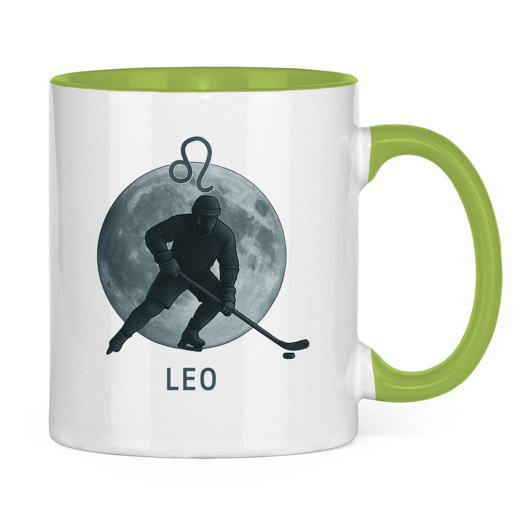 Tasse zweifarbig STERNZEICHEN LEO / LÖWE
