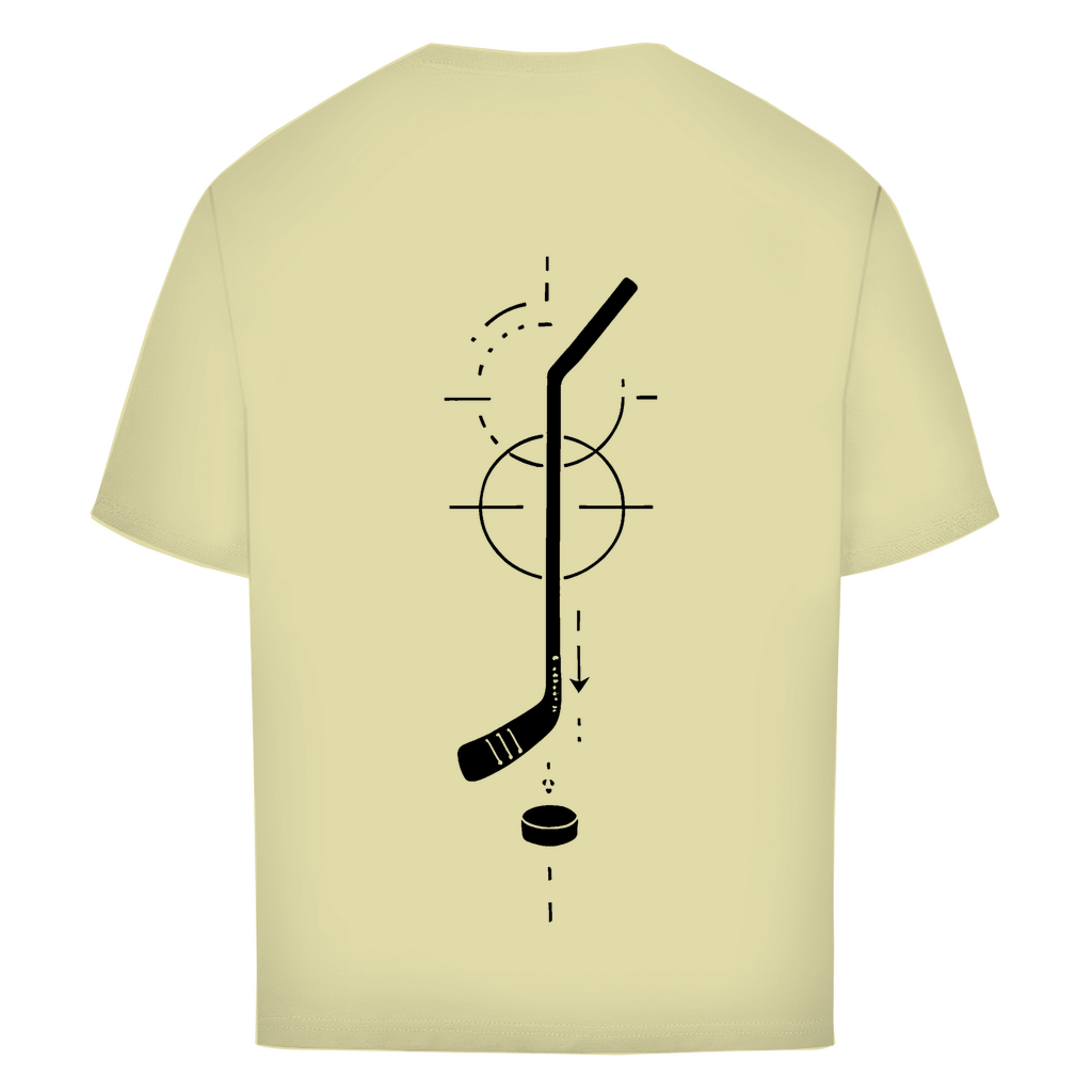 Oversize T-Shirt HOCKEYSTICK MODERN (back)