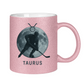 Glitzertasse STERNZEICHEN TAURUS / STIER