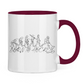 Tasse zweifarbig BORN TO HOCKEY EVULUTION