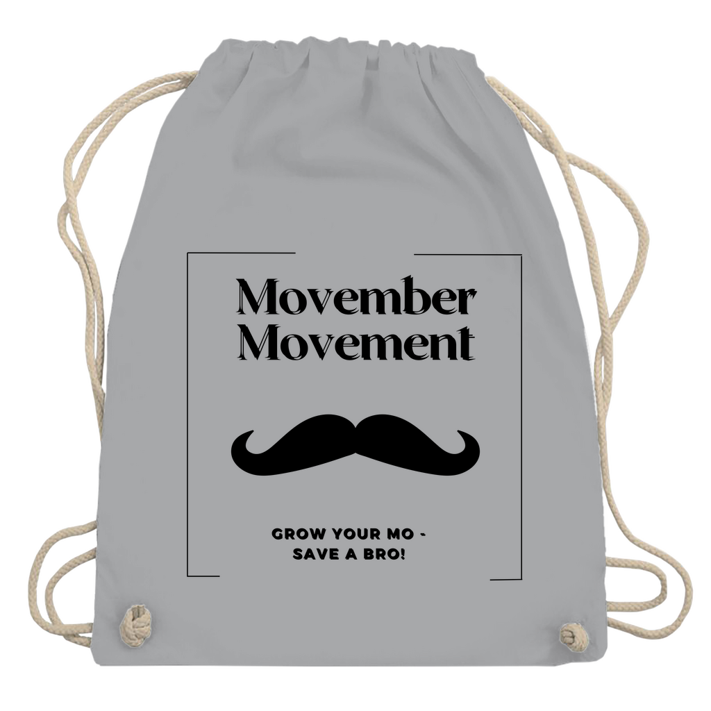 Turnbeutel MOVEMBER MOVEMENT