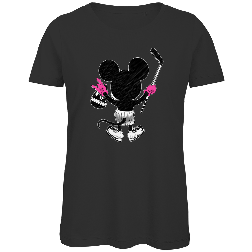 Ladies T-Shirt HOCKEYMOUSE PINK