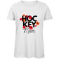 Ladies T-Shirt  HOCKYMOM FLOWERS