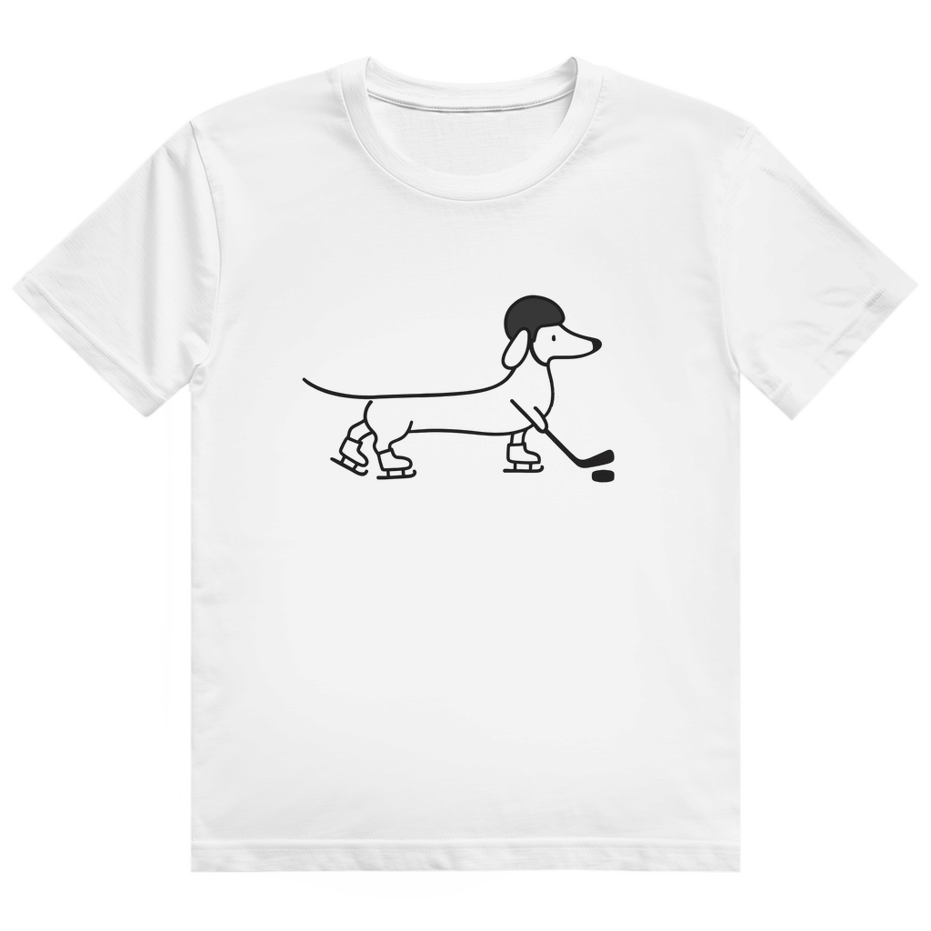 T-Shirt HOCKEY DACKEL