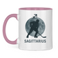 Tasse zweifarbig STERNZEICHEN SAGITTARIUS / SCHÜTZE