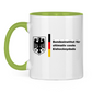 Tasse zweifarbig BUNDESINSTITUT HOCKEYDAD