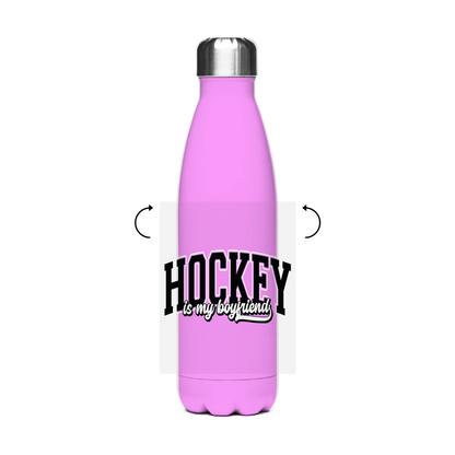 Edelstahl-Thermoflasche HOCKEY IS MY BOYFRIEND
