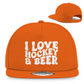 Snapback I LOVE HOCKEY & BEER