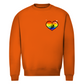 Unisex Sweatshirt RAINBOW SKATE HEART